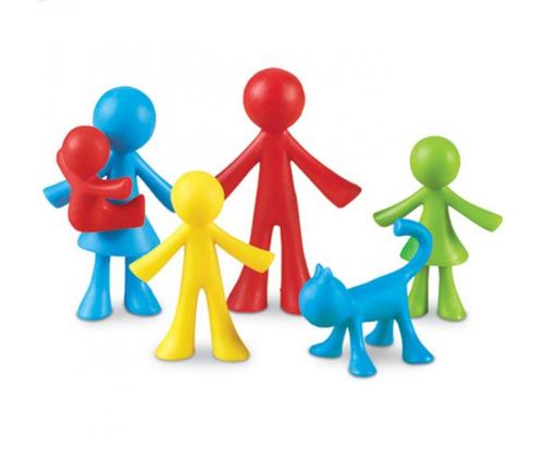 Poze Joc matematic Learning Resources Set pentru sortat si numarat - Familia mea