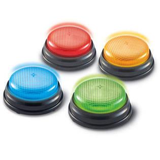 Poze Joc pentru clasa Learning Resources Sonerii cu lumini si sunete pentru raspuns - Set 4 buc.