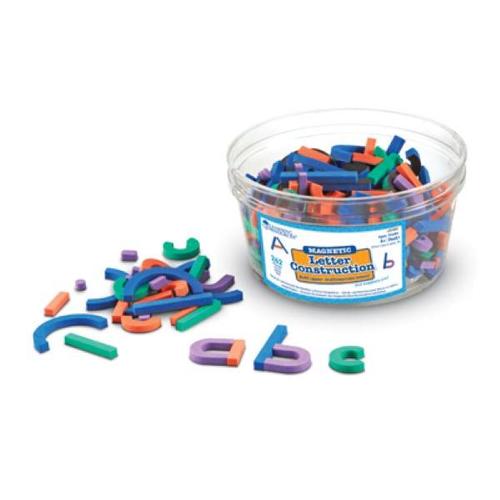 Poze Joc de logica Learning Resources Set constructie magnetic - Litere si cifre