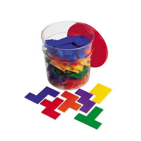 Poze Joc de logica Learning Resources Set forme geometrice - Pentomino