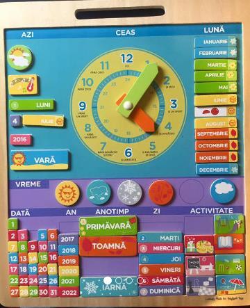 Poze Calendar magnetic vremea - limba romana
