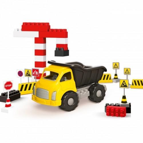 Poze Camion si cuburi de construit DOLU, 40 piese