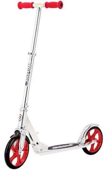 Trotineta adulti Razor A5 Lux (Argintiu/Rosu)