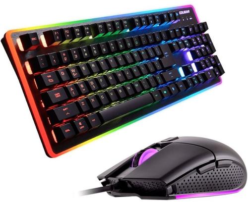 Kit Tastatura si Mouse Gaming Cougar Deathfire EX (Negru)