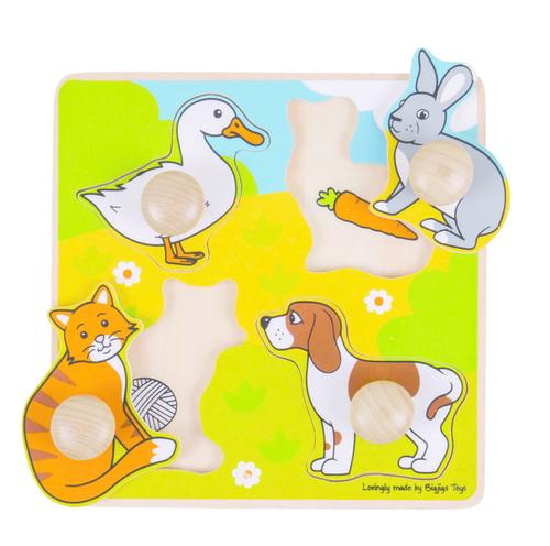 Primul meu puzzle BigJigs animale de companie BJ224