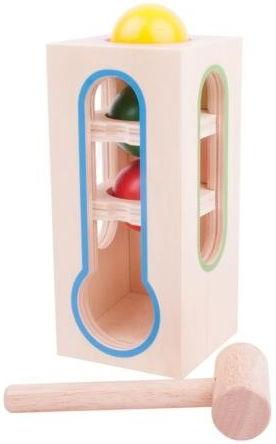 Poze Jucarie pentru dexteritate BigJigs BB102 Turnuletul bilelor
