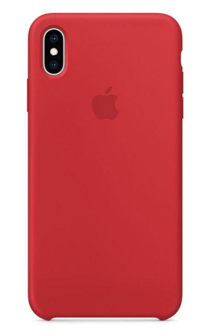 Protectie Spate Apple MRWH2ZM/A pentru iPhone XS Max (Rosu)