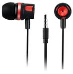 Casti Stereo CANYON CNE-CEP3R, Microfon (Negru/Rosu)