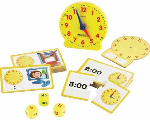Poze Joc interactiv Learning Resources, Invatam ceasul