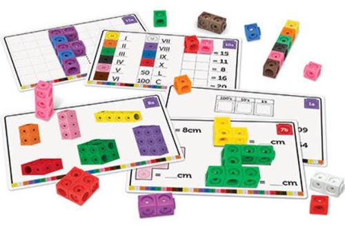 Poze Joc Learning Resources MathLink, 115 piese