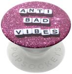 Suport Stand Adeziv Popsockets PopGrip Anti Bad Vibes P800999 (Roz)