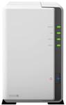 NAS Synology DS220j, 2 Bay-uri, Gigabit, Procesor Realtek RTD1296, Quad Core 1.4 GHz, 512MB DDR4 (Alb)