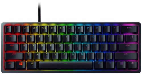 Tastatura Gaming Razer Huntsman Mini, Iluminata, Clicky Purple Switch (Negru)