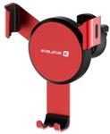 Suport auto Evelatus ECH03, Rotire 360°, Prindere la ventilatie, Pentru telefoane 4"- 6.5"  (Rosu)