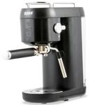 Espressor manual Zass ZEM 09, 1400 W, 20 bari, 1 L (Negru)