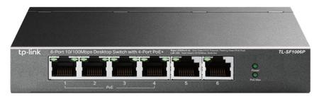 Switch Tp-Link TL-SF1006P, 6 Porturi, PoE+