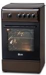 Aragaz LDK 5060 A Dark Brown RMV NG, Gaz, 4 Arzatoare, Aprindere electrica, 46 L, 60 cm (Maro)