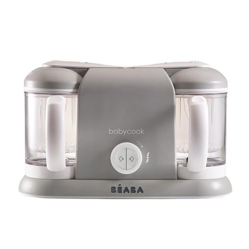 Poze Robot Beaba Babycook Plus, 2 x 1100 ml (Gri deschis)
