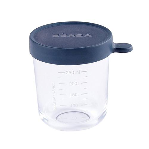 Poze Recipient ermetic sticla 250ml Albastru