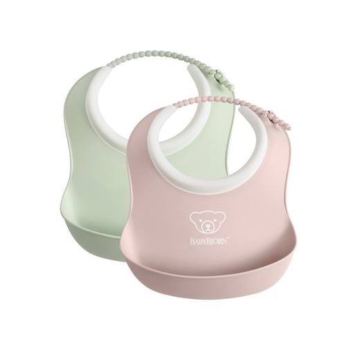 Poze Set 2 bavete, BABYBJORN, Powder Green/Powder Pink