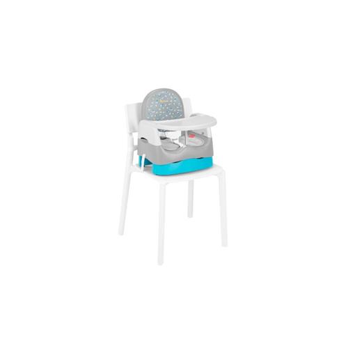 Poze Booster pliabil Badabulle Fold & Go, Gri cu Albastru
