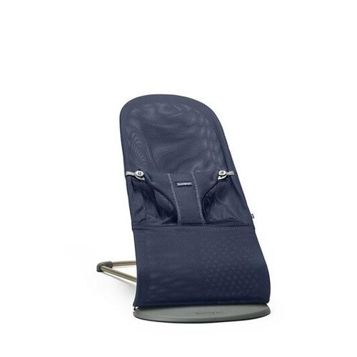 Poze Sezlong balansoar ergonomic bebelsusi, cu sezut reglabil in 3 pozitii Original, Babybjorn Bliss, pliabil Navy Blue Mesh