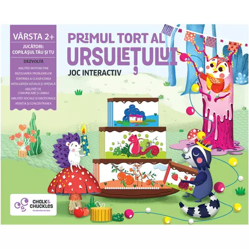 Poze Joc - Primul tort al ursuletului, Chalk and Chuckles