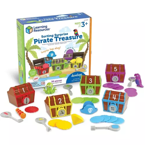 Poze Joc de sortare Learning Resources - Comoara piratilor