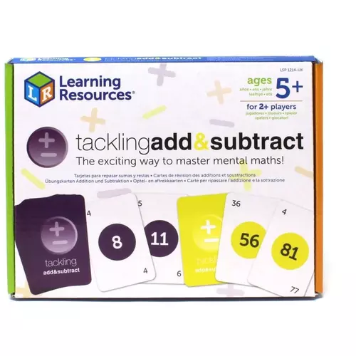 Poze Joc de carti - Learning Resources - Exersam adunarea si scaderea