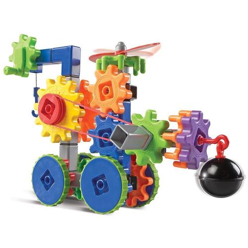 Poze Set de constructie Gears Utilaje in miscare, 112 piese, 5 - 9 ani
