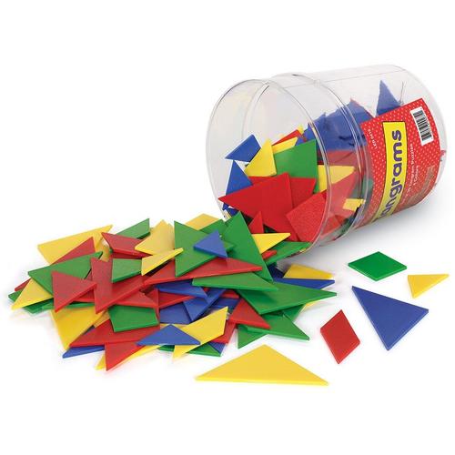 Poze Tangram in 4 culori