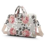 Geanta universala laptop 13/14 inch Canvaslife Briefcase White Rose