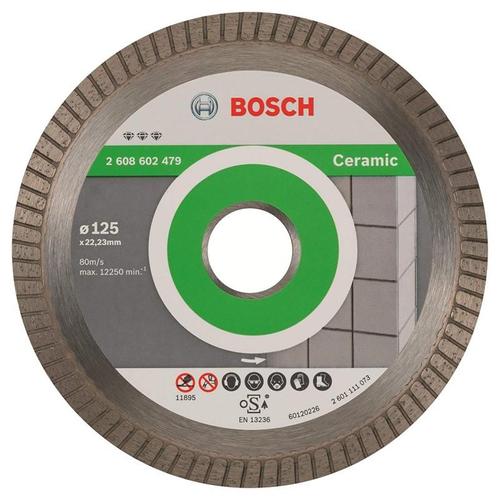 Disc diamantat pentru gresie, Best for Ceramic extraclean, 125x22,23 mm