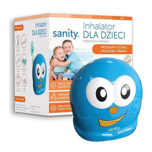 Poze Aparat aerosoli Sanity Inhaler Kids, nebulizator cu compresor pentru copii si adulti