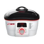 Multicooker Concept CK9090, 1500 W, 4 L, 9 programe, interior ceramic, Set Fondue inclus, Alb