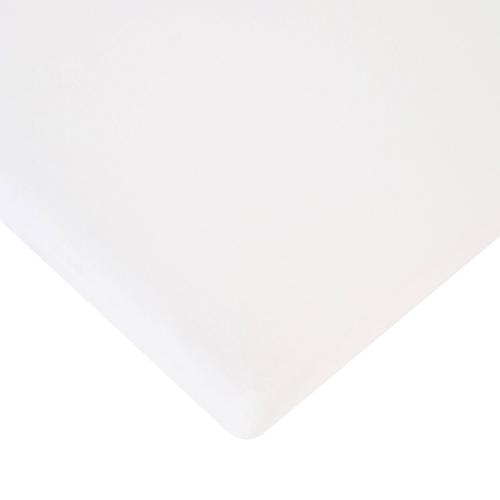 Poze Cearsaf saltea 50x90 cm Childhome, Bumbac Organic Alb