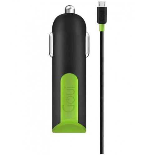 Incarcator auto Goui Viper G-CC3A-03, 2 x USB, 3.1A, Negru