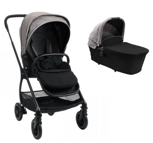 Poze Carucior 2 in 1 Nuna TRIV editie limitata Ellis, 0-22 kg (Negru/Gri)