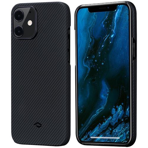 Husa de protectie Pitaka Air pentru Apple iPhone 12 mini (Neagru/Gri)