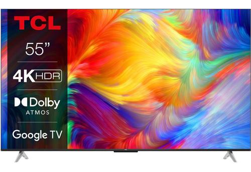 Televizor LED TCL 139 cm (55inch) 55P638, Ultra HD 4K, Smart Google TV, WiFi, CI+