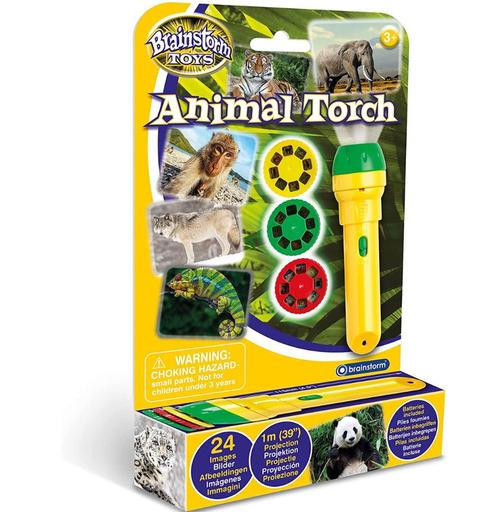 Poze Proiector tip lanterna Brainstorm Animale salbatice E2012, 3+ ani (Multicolor)