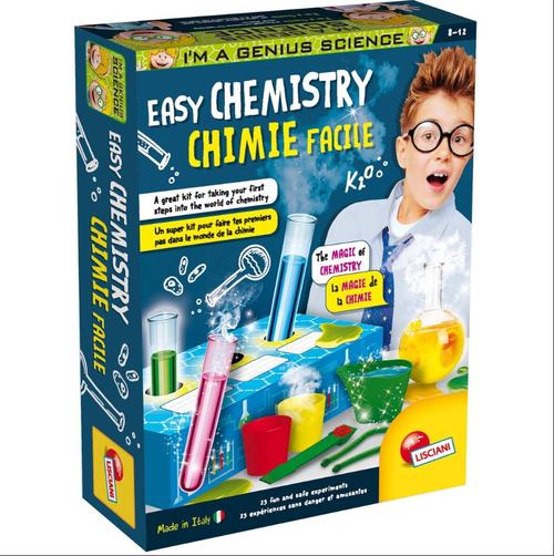 Poze Experimentele micului geniu Lisciani Chimie distractiva LEX48977, 8+ ani (Multicolor)