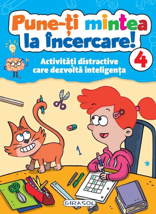 Poze Carte Girasol Pune-ti mintea la incercare!, Vol. 4, 6+ ani (Multicolor)