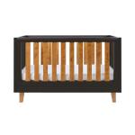Patut evolutiv 3 in 1 Como Slate Grey & Rosewood, Tutti Bambini + Lampa de Veghe Badabulle Leo