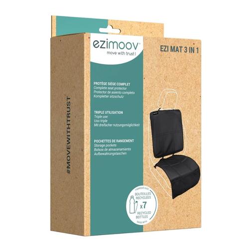 Poze Protectie bancheta Ezimoov 3 in 1 EZ-1201, Eco friendly (Negru)