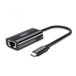 Adaptor Lindy USB Type-C la RJ45 Gigabit (Negru)
