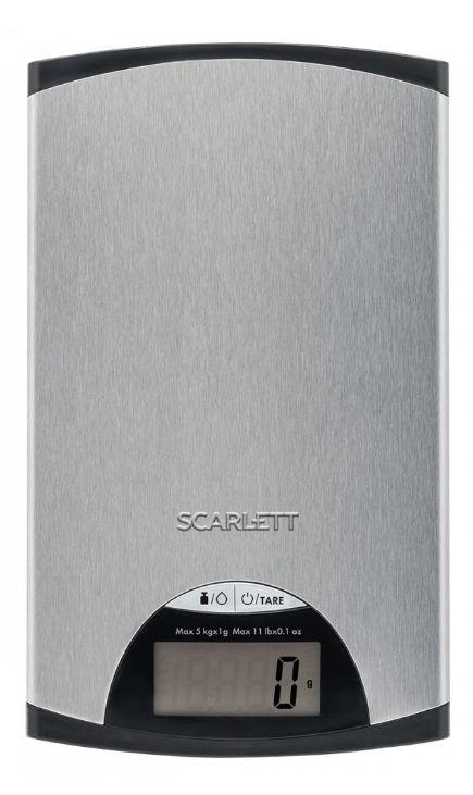 Cantar de bucatarie SCARLETT SC-KS57P97, 5 kg (Negru/Argintiu)