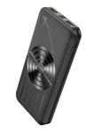 Acumulator Extern BLUE Power BBJ7, 10000 mA, Incarcare Wireless, Power Delivery (PD), Quick Charge 4.0, 22.5W (Negru)
