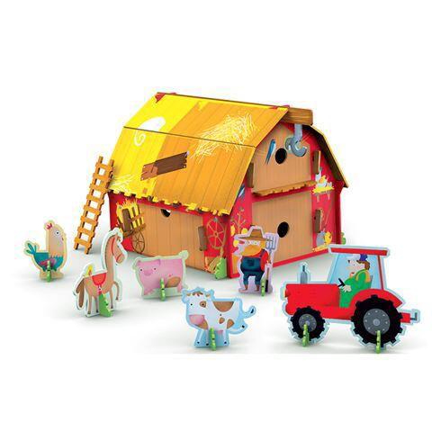 Poze Puzzle 3D - Ferma vesela