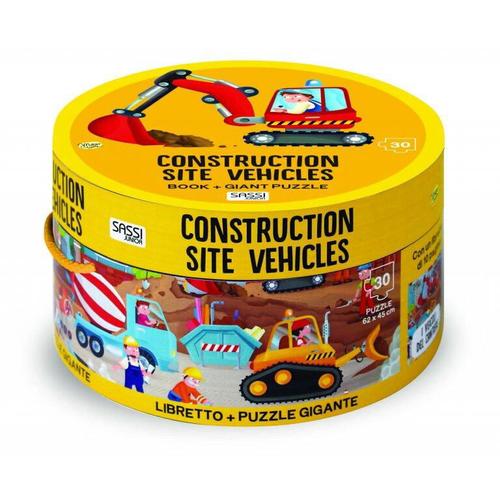 Poze Puzzle (30 piese) cu carte - Vehicule